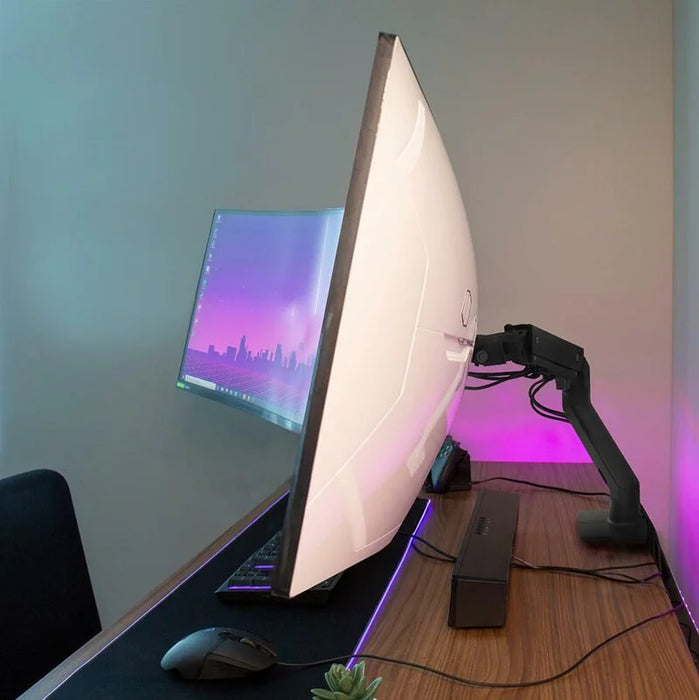 HX桌上型單螢幕特級重型支架(支援57"、17kg內螢幕)