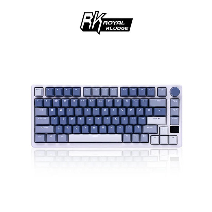 M75 75% 藍牙三模無線機械鍵盤 K黃軸 RGB海洋|中文 - Fin Shop Taiwan