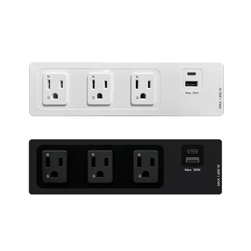 桌上型延長線-3插 USB+Type C - Fin Shop Taiwan
