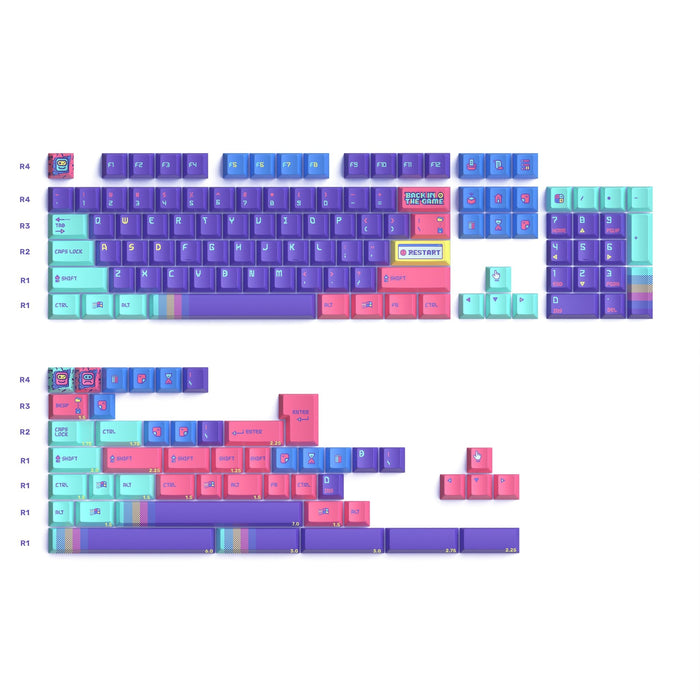【預購】Keytok-Back in Game回到遊戲 152鍵帽組 - Fin Shop Taiwan