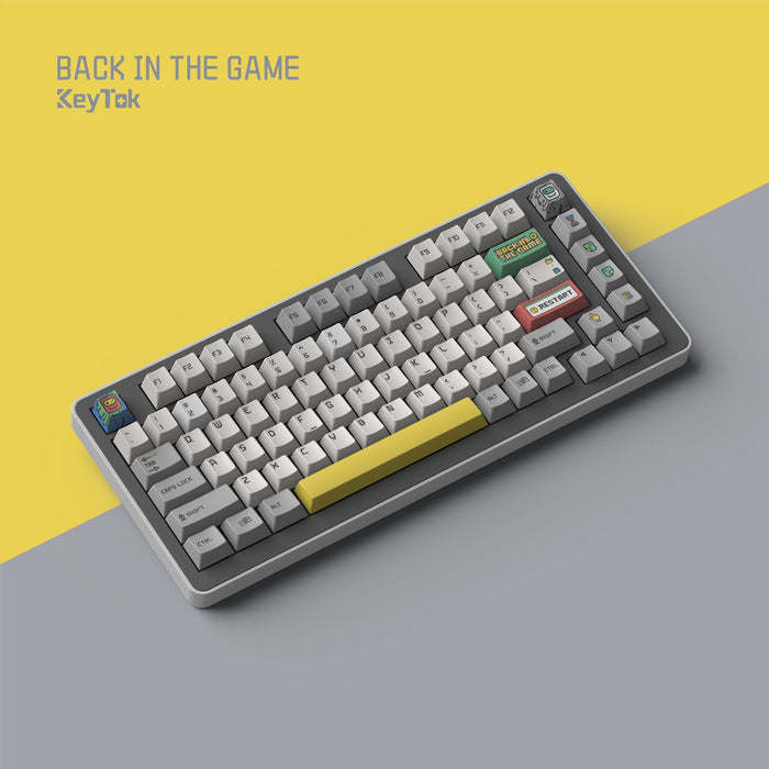 【預購】Keytok-Back in Game回到遊戲(復古版) 152鍵帽組 - Fin Shop Taiwan