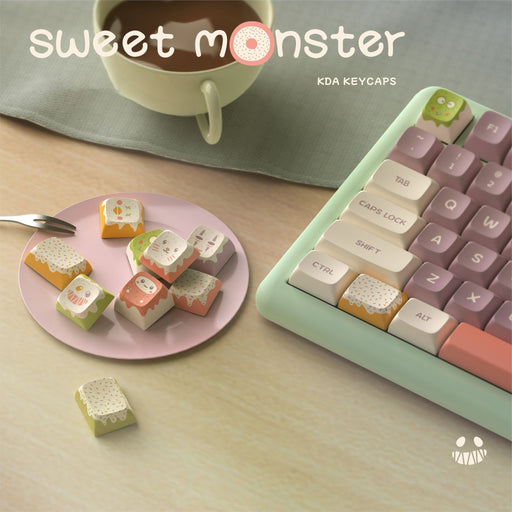 【預購】Keytok-Sweet Monster甜甜怪 162鍵帽組 - Fin Shop Taiwan