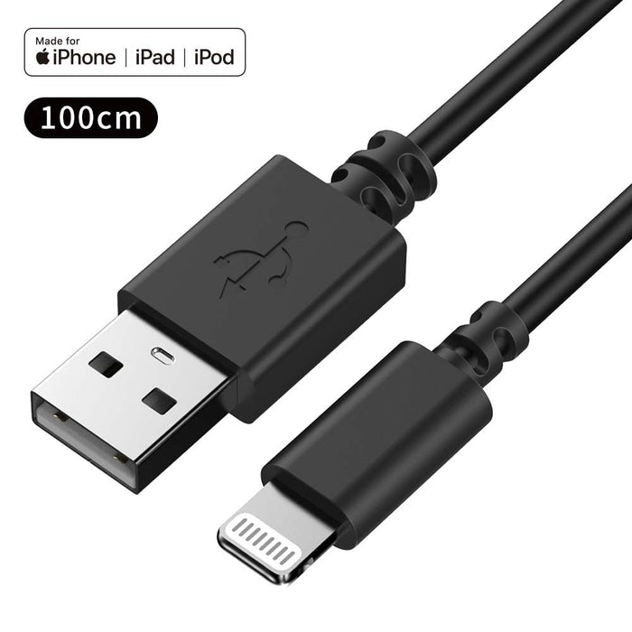 OC USB-A to Lightning 高速傳輸充電線 (長度: 20cm/50cm/100cm/200cm) - Tesoro Taiwan