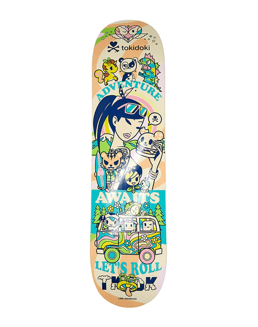 Tokidoki-Adventure Awaits 滑板板身 - Fin Shop Taiwan
