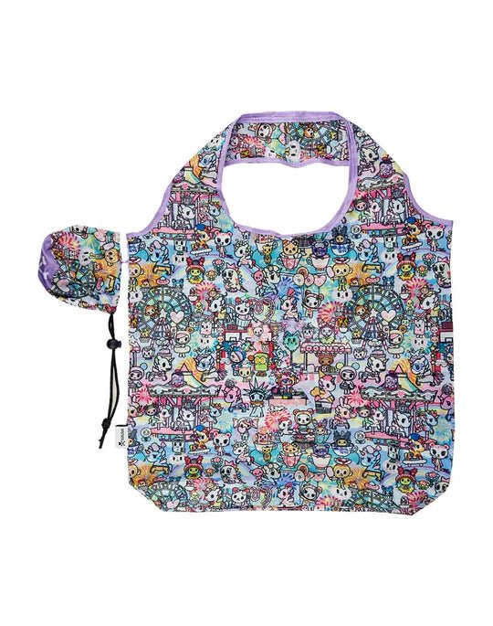Tokidoki-Cotton Candy Carnival 可折疊購物袋 - Fin Shop Taiwan