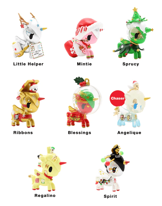 Tokidoki-Holiday Unicorno Series 3 盲盒 - Fin Shop Taiwan