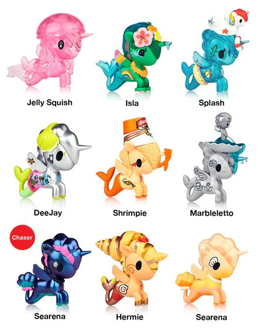 Tokidoki-Mermicorno Series 8 盲盒 - Fin Shop Taiwan