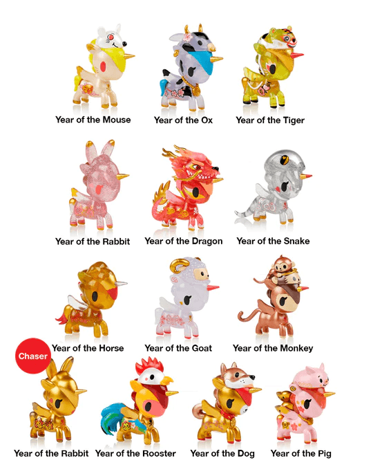 Tokidoki-Metallico Lunar Calendar Unicorno 盲盒 - Fin Shop Taiwan