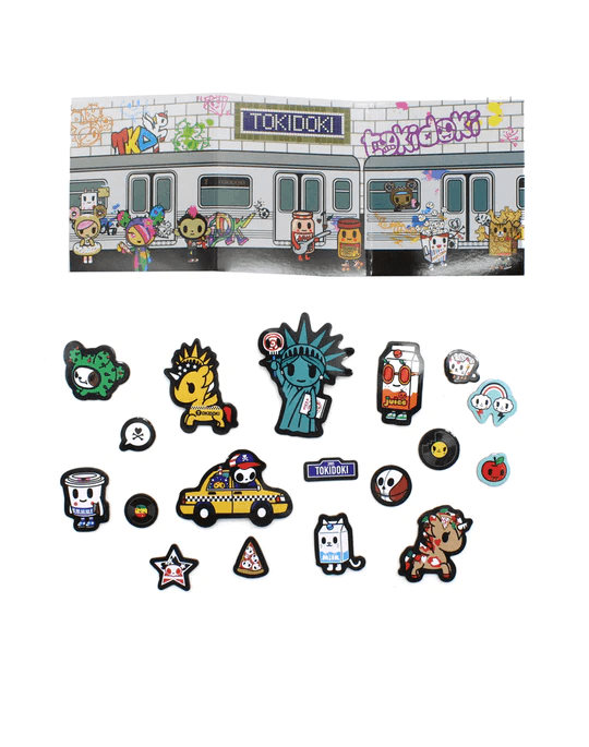 Tokidoki-NYC Collection 磁鐵組 - Fin Shop Taiwan