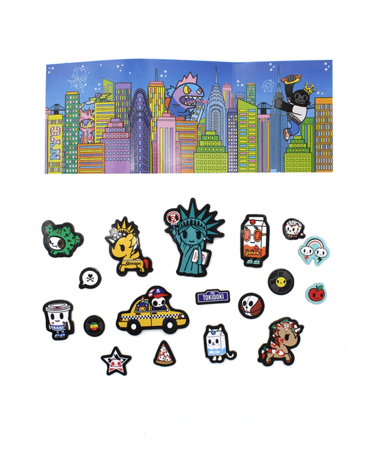 Tokidoki-NYC Collection 磁鐵組 - Fin Shop Taiwan