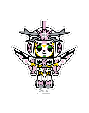 Tokidoki-Sakura Samurai 貼紙 - Fin Shop Taiwan