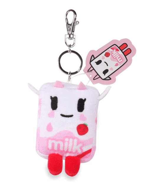 Tokidoki-Strawberry Milk Moofia 鑰匙圈 - Fin Shop Taiwan