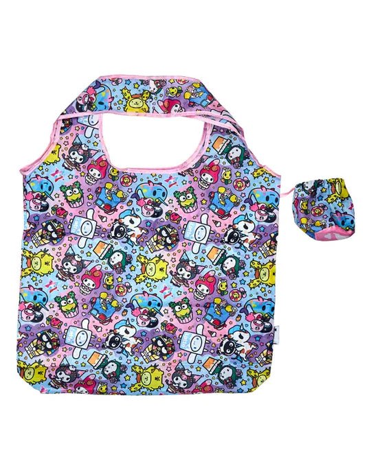 Tokidoki x Hello Kitty and Friends Series 2 可折疊購物袋 - Fin Shop Taiwan