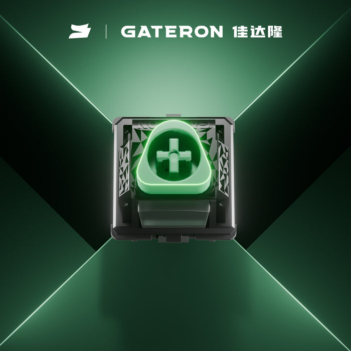 【新品上市】Gateron 三角軸 (Light，輕壓力) 8顆/袋