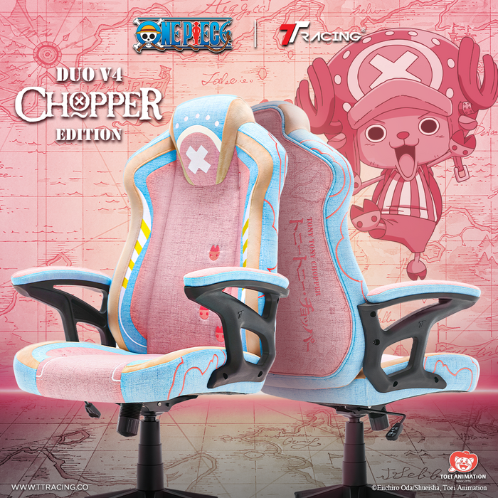 【ONE PIECE 航海王聯名系列】TTRacing DUO V4 透氣布款 -喬巴 (熱烈預購中，預計10月初陸續出貨)