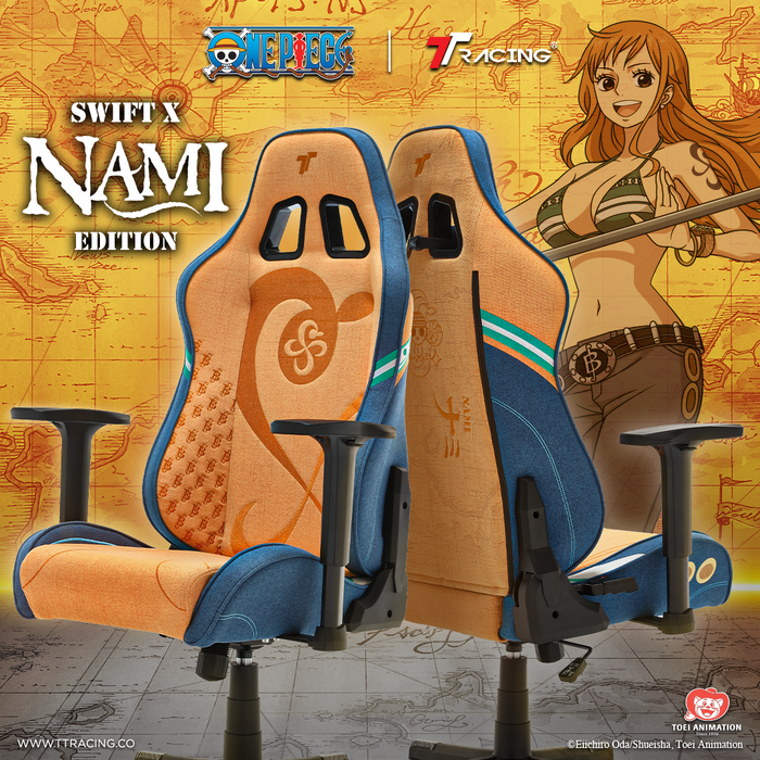 【ONE PIECE 航海王聯名系列】TTRacing SWIFT X 2020 透氣布款 -娜美 (熱烈預購中，預計10月初陸續出貨)