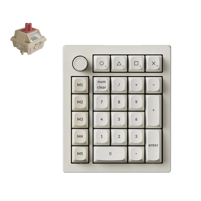 【新品上市】Keychron V0 Ultra 8K 三模機械鍵盤(含旋鈕)(共兩色)
