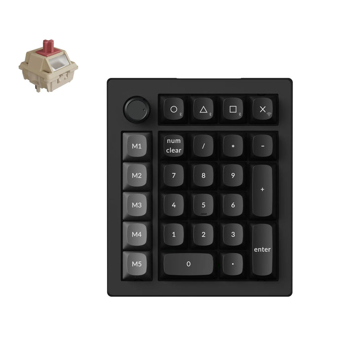 【新品上市】Keychron V0 Ultra 8K 三模機械鍵盤(含旋鈕)(共兩色)