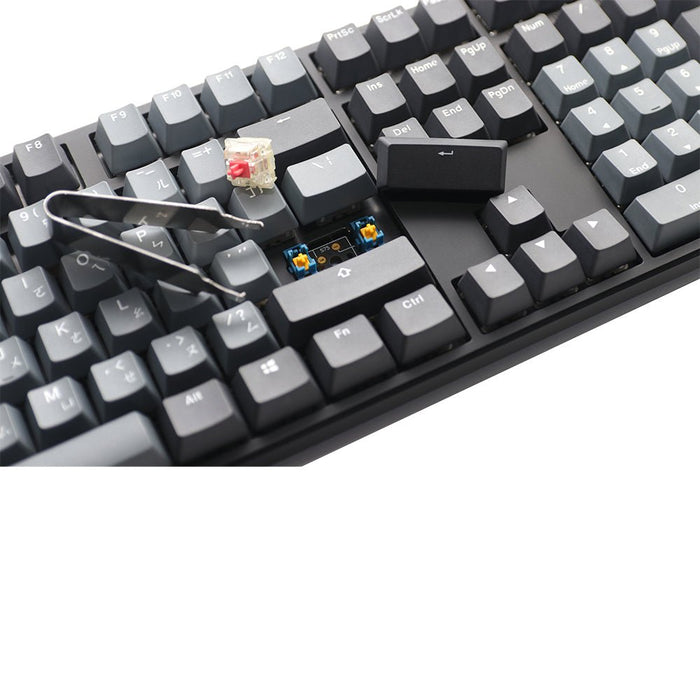 【新品上市】Ducky Origin 天際線100%機械鍵盤 Cherry 軸(含旋鈕) - Fin Shop