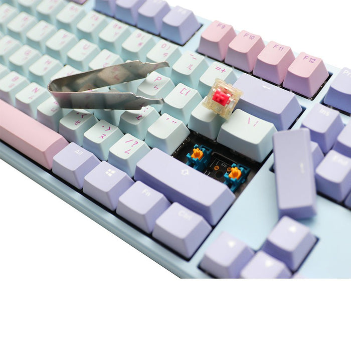 【新品上市】Ducky Origin 馬卡龍100%機械鍵盤 Cherry5軸(含旋鈕) - Fin Shop