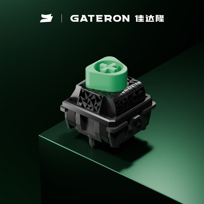 Gateron 三角軸 (Dark，重壓力) 8顆/袋 - Fin Shop
