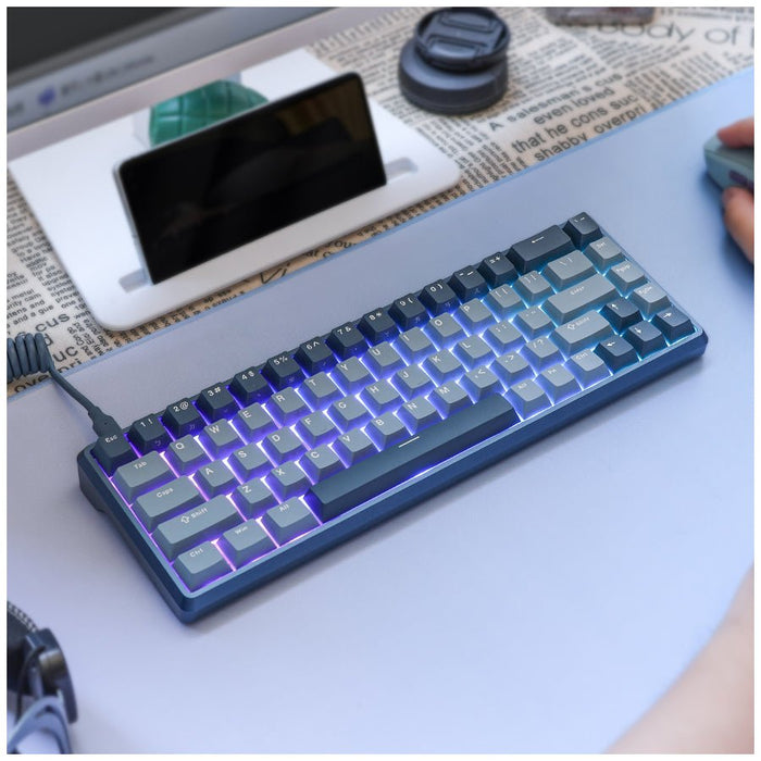 K104H 有線磁軸機械式鍵盤(三色) - Fin Shop