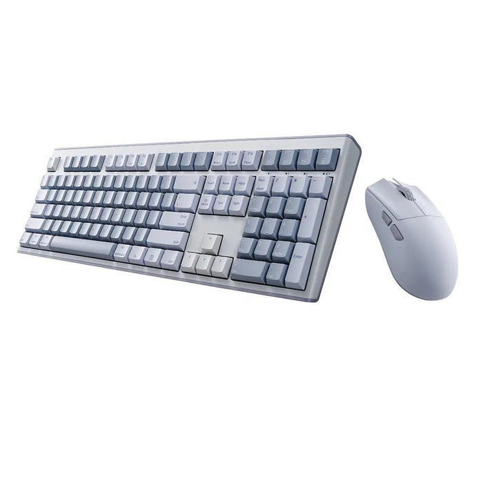 K105RP 無線三模藍牙剪刀腳 靜音鍵盤滑鼠組(三色) - Fin Shop