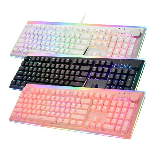 K71M RGB背光機械式鍵盤(兩色) - Fin Shop