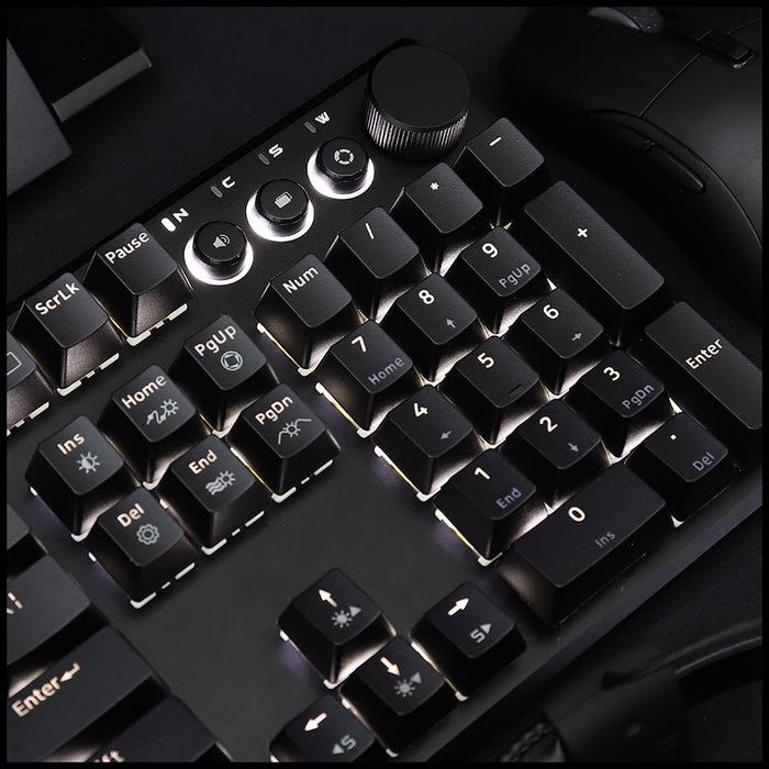 K74M 熱插拔 機械鍵盤(兩色) - Fin Shop