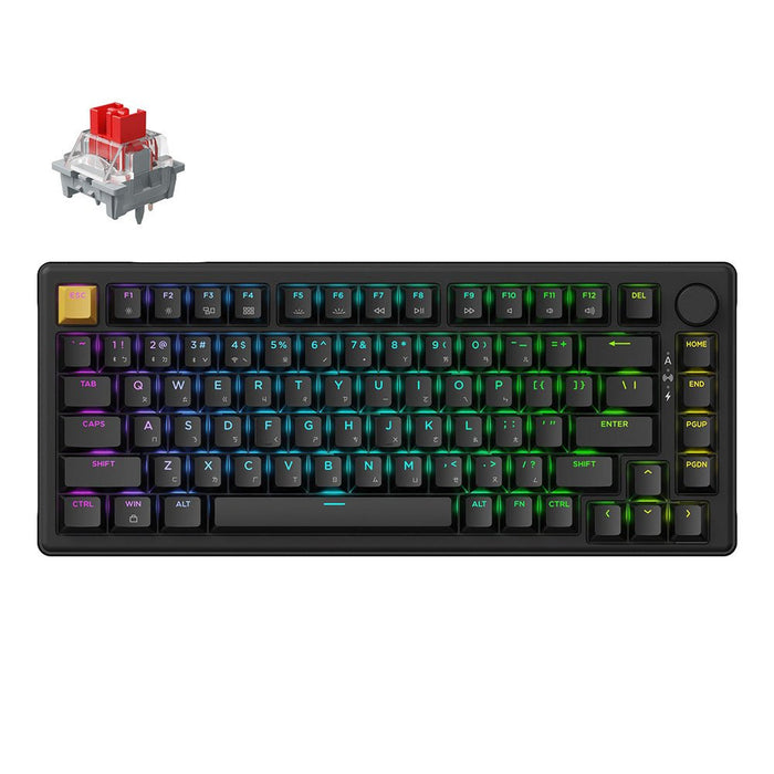 【新品上市】Keychron J2 75%三模機械鍵盤(含旋鈕) (注音版本) - Fin Shop
