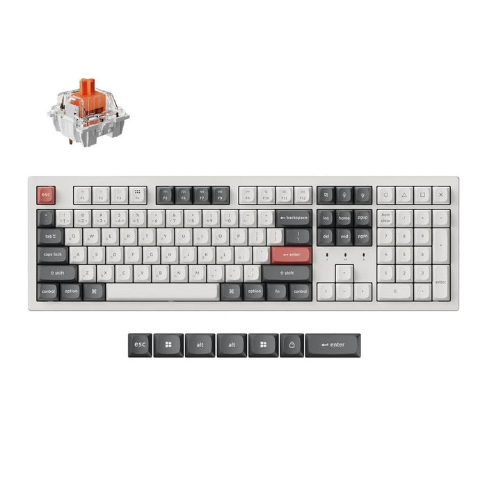 【新品上市】Keychron K10 Ultra 8K 三模機械鍵盤(注音版本)(共兩色) - Fin Shop
