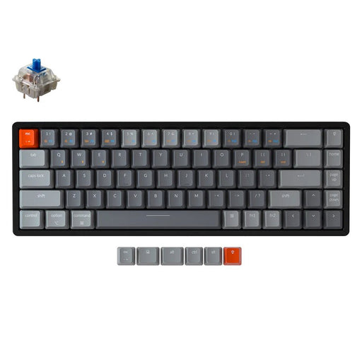 Keychron - K6 65% 藍牙 RGB 鋁殼 Mac/Win 熱插拔 無線機械鍵盤 - Fin Shop Taiwan