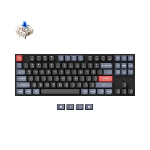 Keychron - K8 Pro 80% 藍牙 QMK/VIA 白光 Mac/Win 熱插拔 無線機械鍵盤 - Fin Shop Taiwan