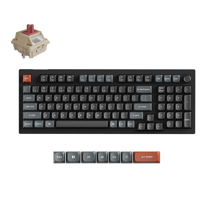【新品上市】Keychron V5 Ultra 8K 三模機械鍵盤(含旋鈕) (注音版本) - Fin Shop