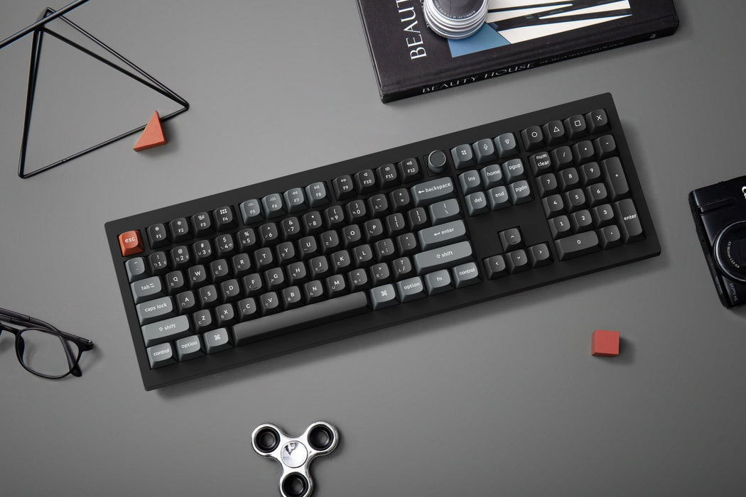【新品上市】Keychron V6 Ultra 8K 三模機械鍵盤(含旋鈕) (注音版本) - Fin Shop