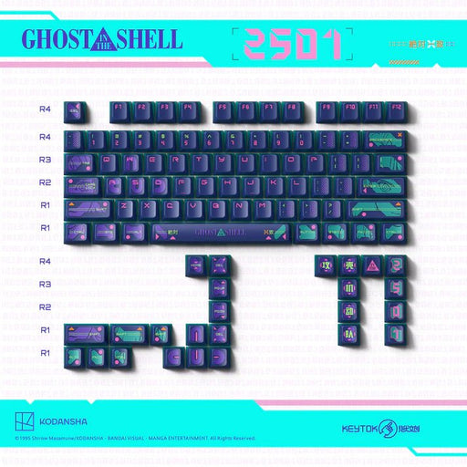 【新品上市】Keytok 攻殼機動隊 2501 鍵帽 - Fin Shop