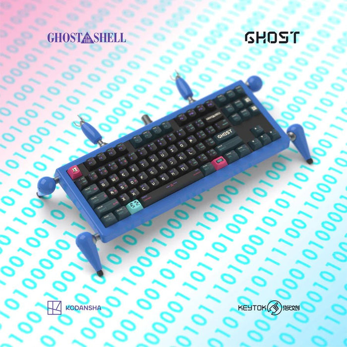 【新品上市】Keytok 攻殼機動隊 GHOST鍵帽 - Fin Shop