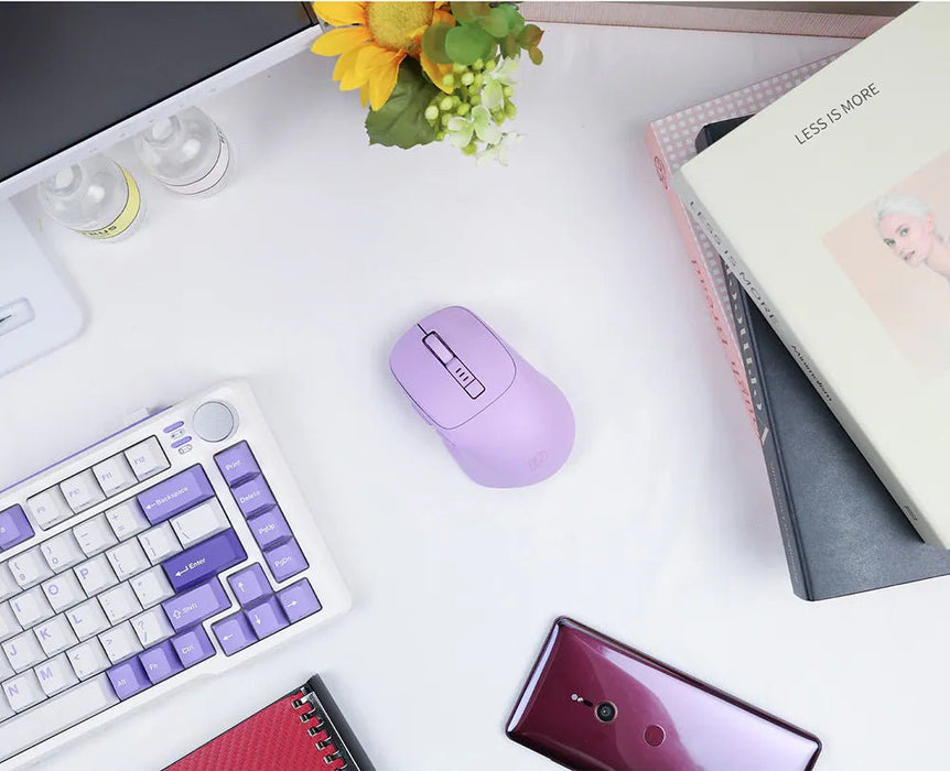 M25R 快充式 藍牙雙模靜音無線滑鼠(四色) - Fin Shop