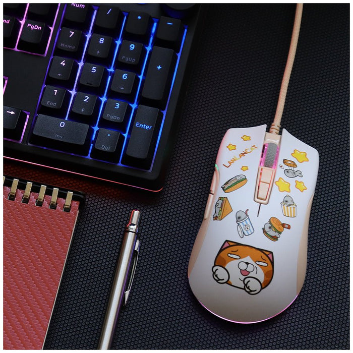 M31E 光學 遊戲滑鼠(四色) - Fin Shop