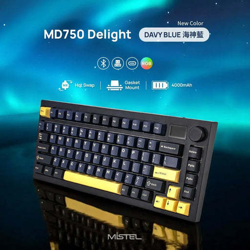 MD750 Delight RGB BT(Gateron G - pro Outemu) 機械鍵盤 (兩色) - Fin Shop