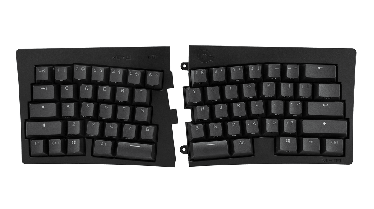 【新品上市】MISTEL MD600 ALPHA RGB BT5.0 黑色 機械鍵盤(含旋鈕) - Fin Shop