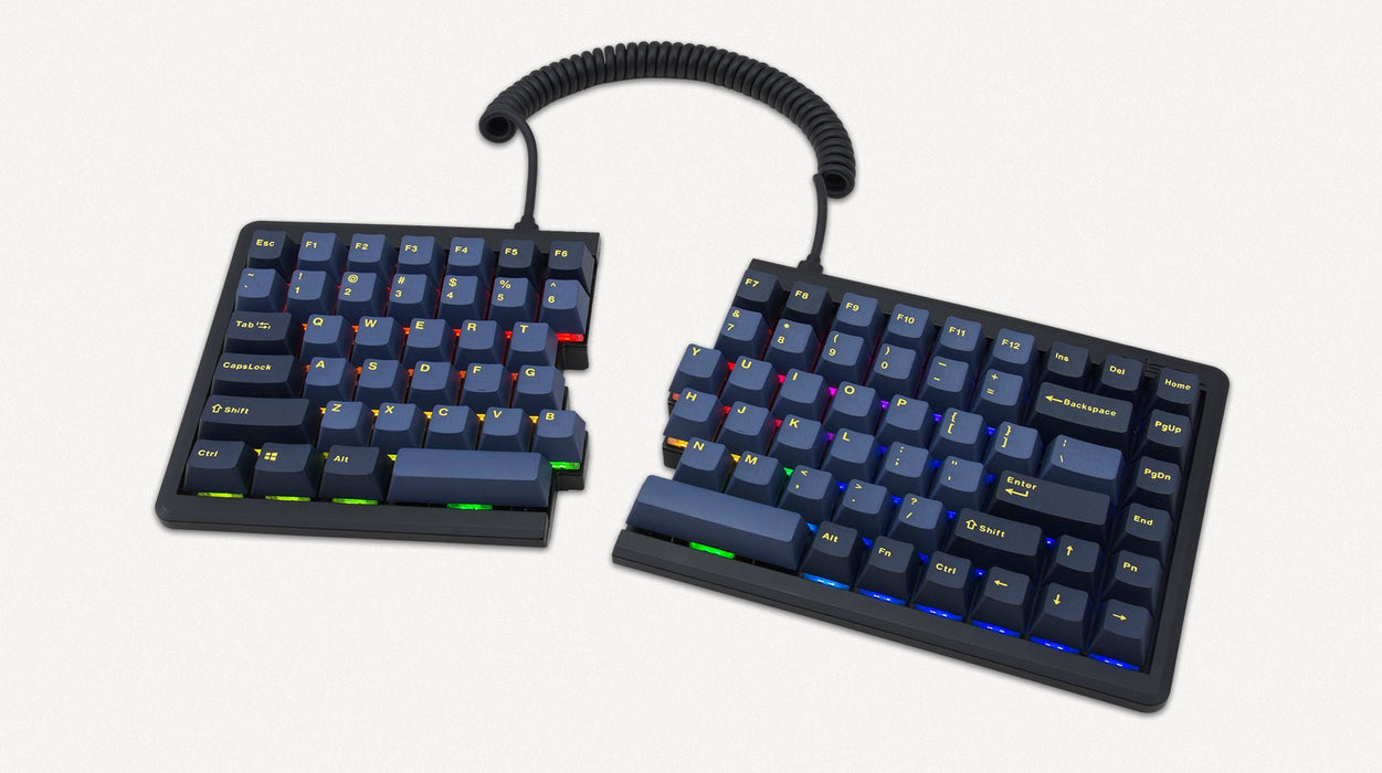 【新品上市】MISTEL MD770 RGB BT3.0 釉藍 (Cherry MX) 機械鍵盤(含旋鈕) - Fin Shop