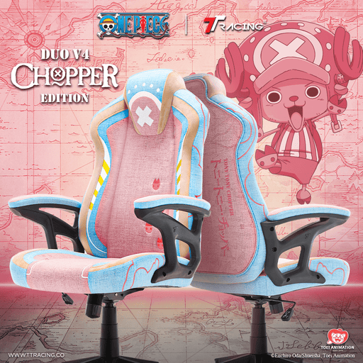 【ONE PIECE 航海王聯名系列】TTRacing DUO V4 透氣布款 -喬巴 (熱烈預購中，預計10月初陸續出貨) - Fin Shop