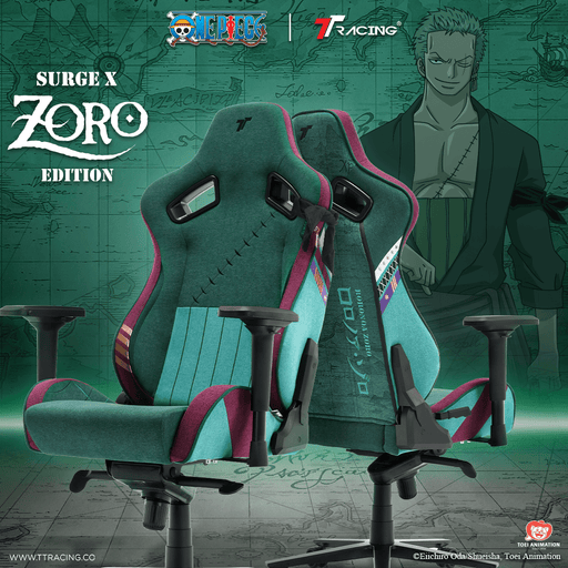 【ONE PIECE 航海王聯名系列】TTRacing SURGE X 透氣布款 -索隆 (熱烈預購中，預計10月初陸續出貨) - Fin Shop