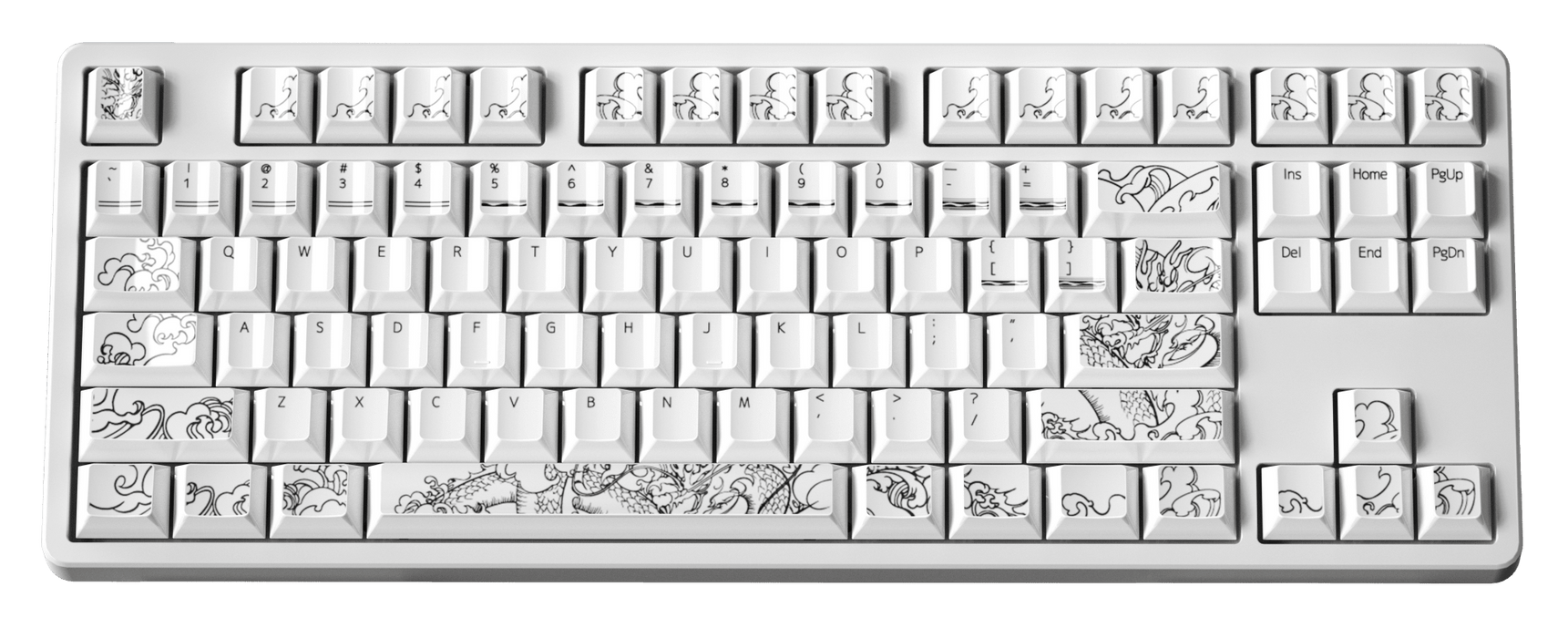 【新品上市】OSHID 類陶瓷鍵帽組 Ceramic-Like Keycaps - Fin Shop