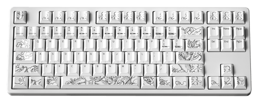 【新品上市】OSHID 類陶瓷鍵帽組 Ceramic-Like Keycaps - Fin Shop