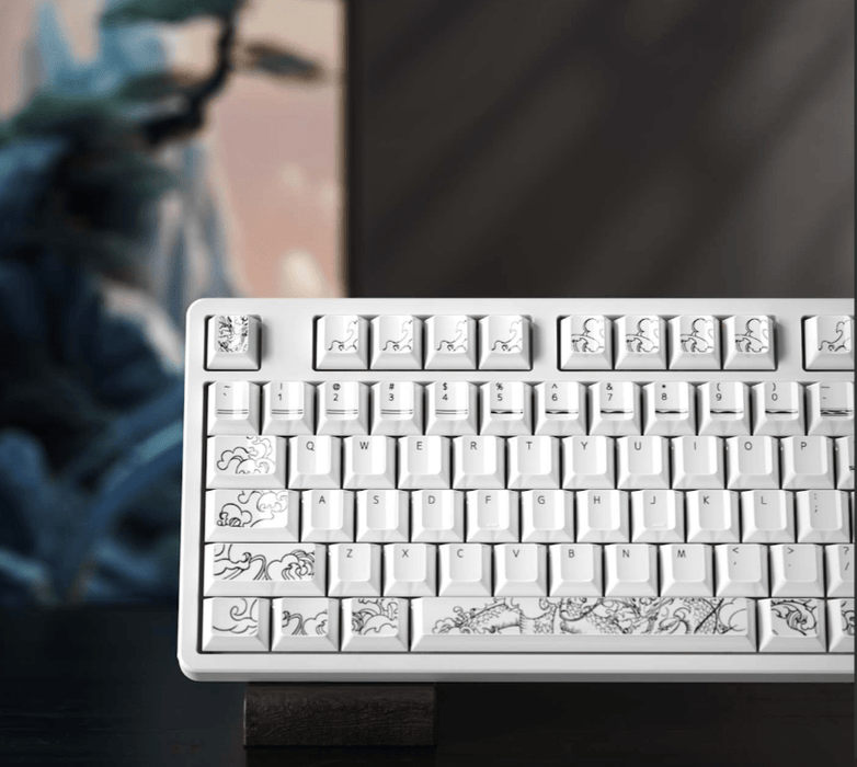 【新品上市】OSHID 類陶瓷鍵帽組 Ceramic-Like Keycaps - Fin Shop