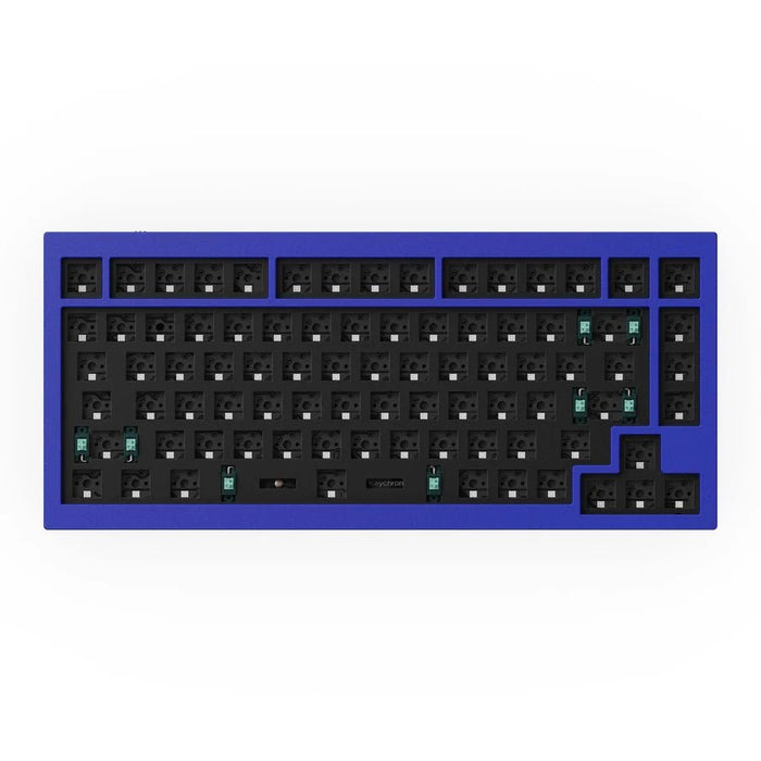 【OUTLET 全新出清品】Q1 75% QMK/VIA 鋁製鍵盤套件(不含鍵帽軸體) 有線 RGB CNC鋁 Mac/Win 熱插拔 - Fin Shop Taiwan