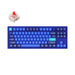 【OUTLET 全新出清品】Q3 80% 海軍藍 有線 QMK/VIA RGB CNC鋁 Mac/Win 熱插拔(含旋鈕) 機械鍵盤 - Fin Shop Taiwan