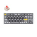 【OUTLET 全新出清品】Q3 80% 銀灰色 有線 QMK/VIA RGB CNC鋁 Mac/Win 熱插拔 機械鍵盤 - Fin Shop Taiwan